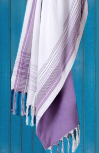 Damla mor (фиолетовый) полотенце пляжное