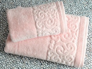 TIFFANY Pink (розовый) Полотенце банное